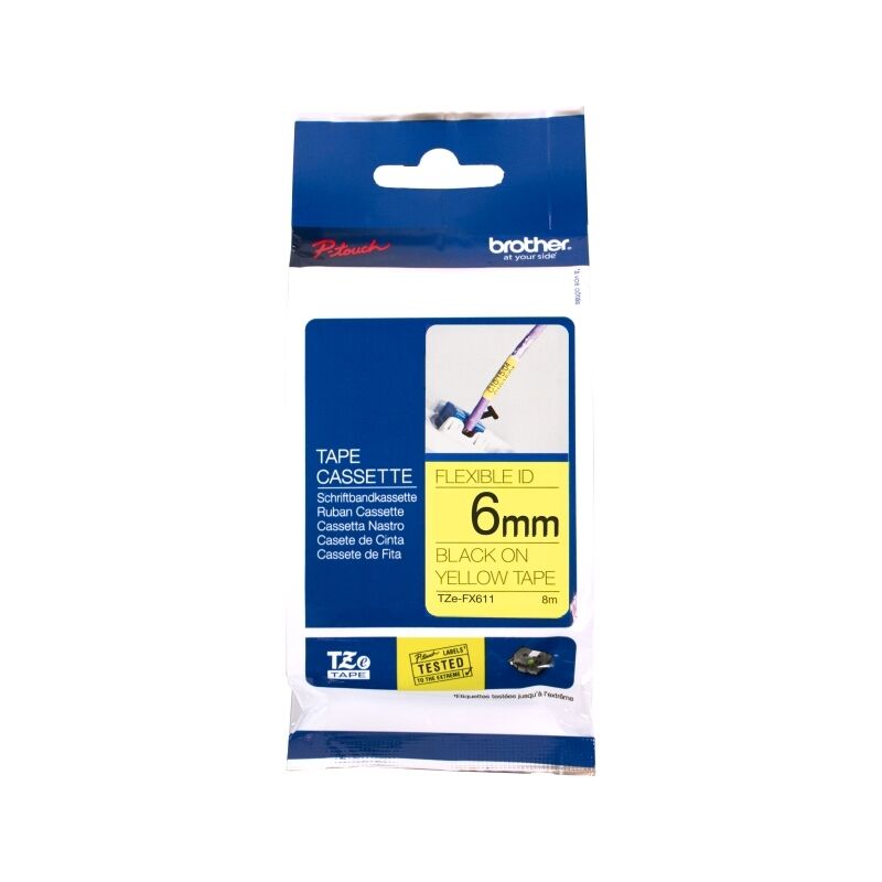 Genuine Brother TZeFX611 Flexible Tape