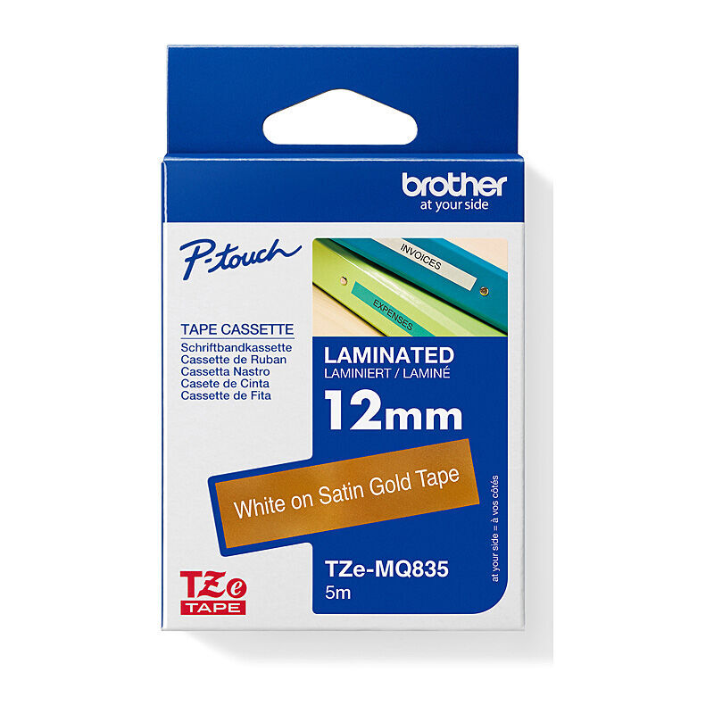 Genuine Brother TZeMQ835 Label Tape