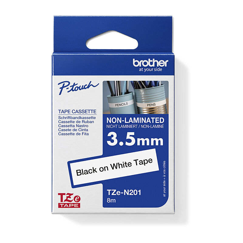 Genuine Brother TZeN201 Labelling Tape