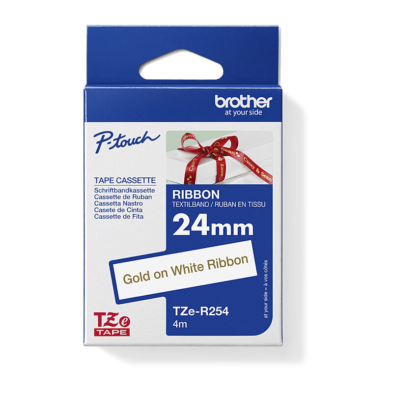 Genuine Brother TZeR254 Labelling Tape
