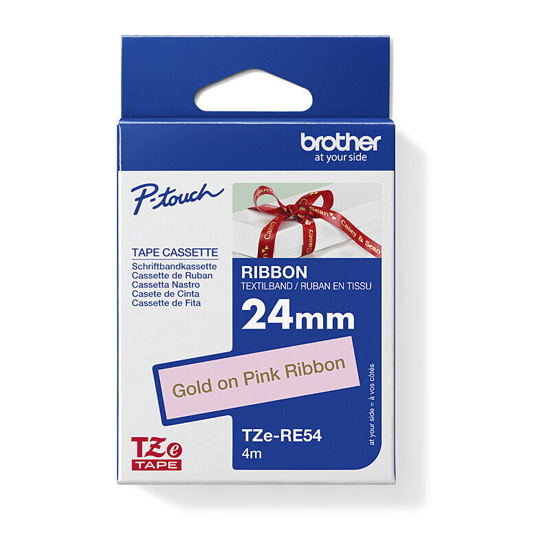 Genuine Brother TZeRE54 Labelling Tape