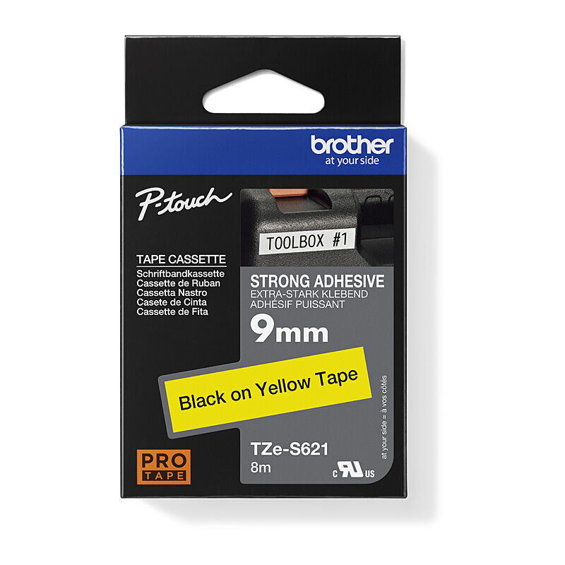 Genuine Brother TZeS621 Labelling Tape