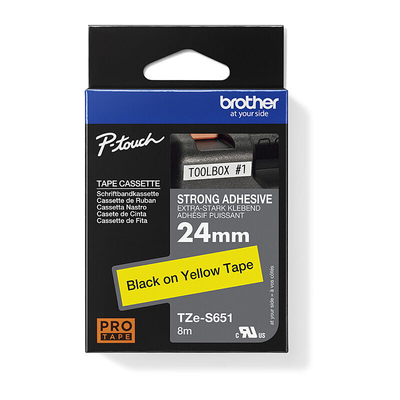 Genuine Brother TZeS651 Labelling Tape