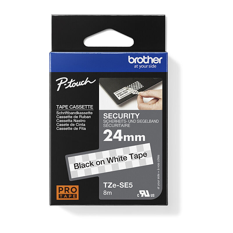 Genuine Brother TZeSE5 Labelling Tape
