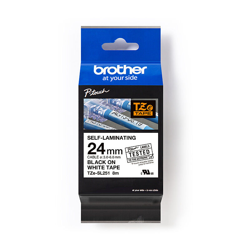 Genuine Brother TZeSL251 Label Tape