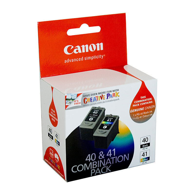 Genuine Canon PG40 + CL41 Ink Cartridge