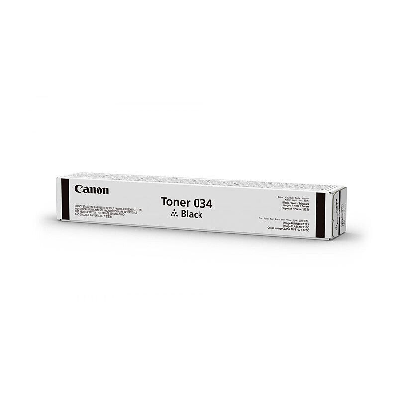Genuine Canon Cartridge 034 Black Toner