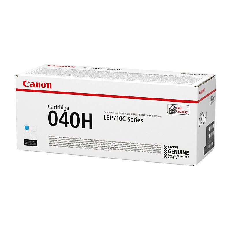 Genuine Canon Cartridge 040 Cyan HY Toner