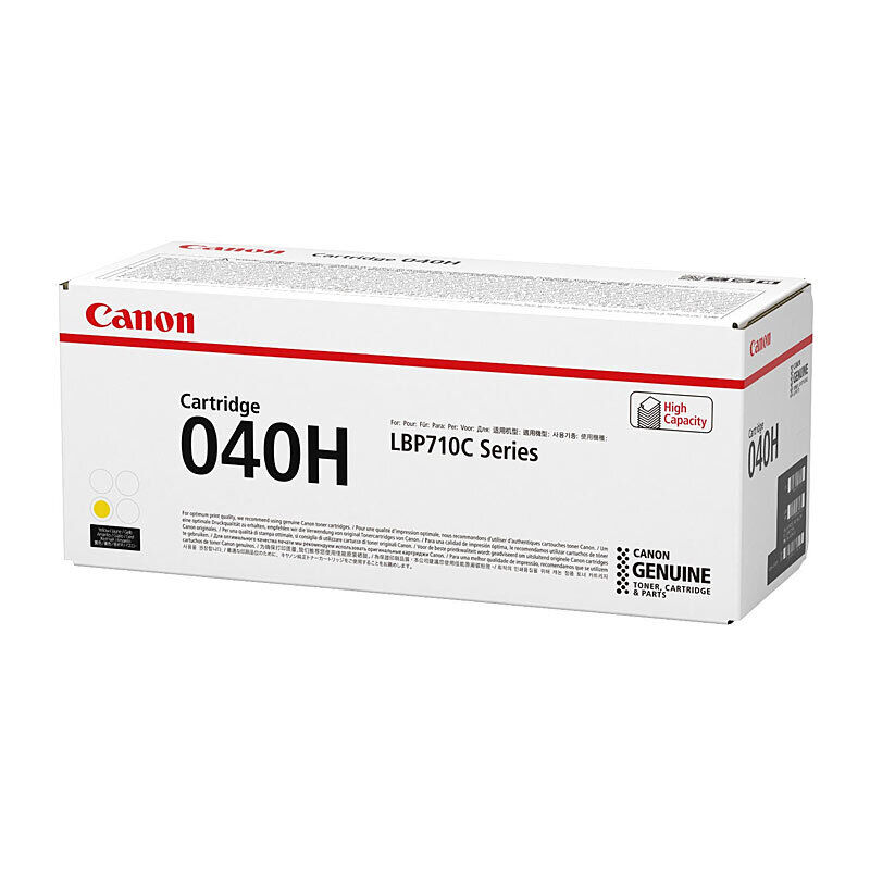 Genuine Canon Cartridge 040 Yell HY Toner
