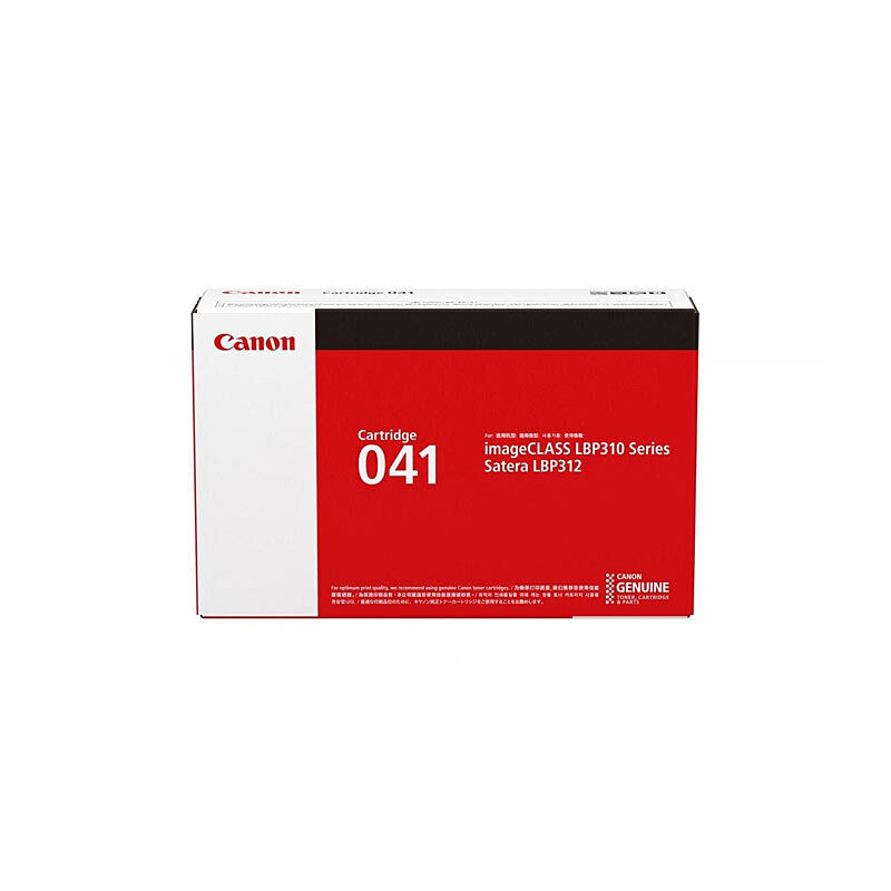 Genuine Canon Cartridge 041 Black Toner