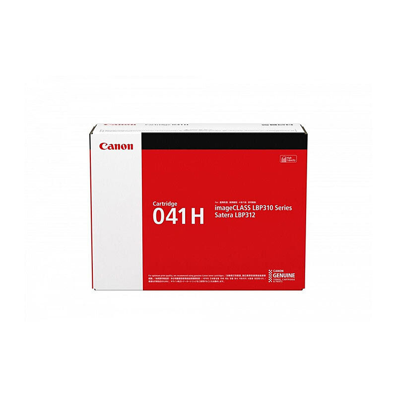 Genuine Canon Cartridge 041HY Black Toner