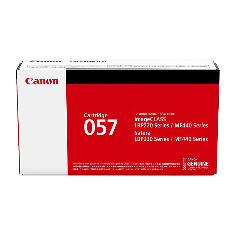 Genuine Canon Cartridge 057 Black Toner