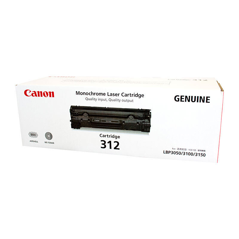 Genuine Canon Cartridge 312 Black Toner