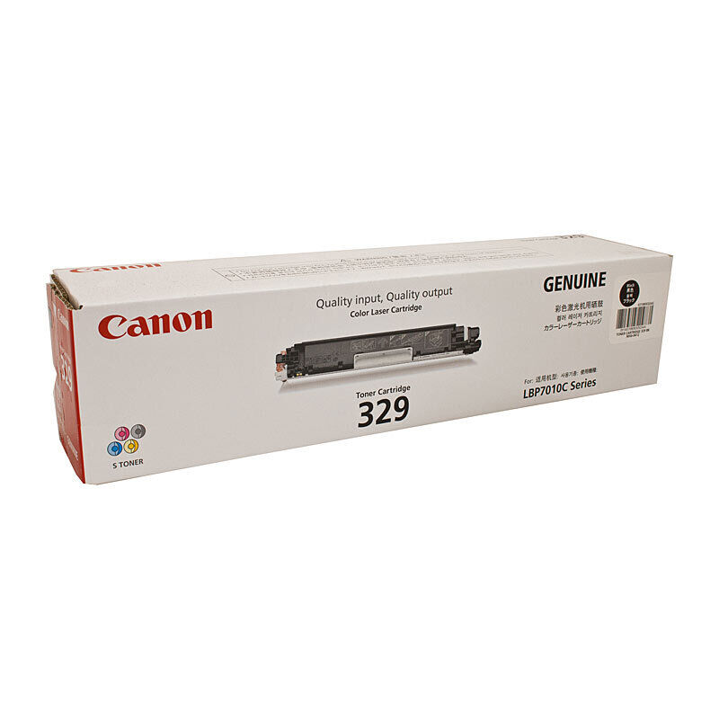 Genuine Canon Cartridge 329 Black Toner