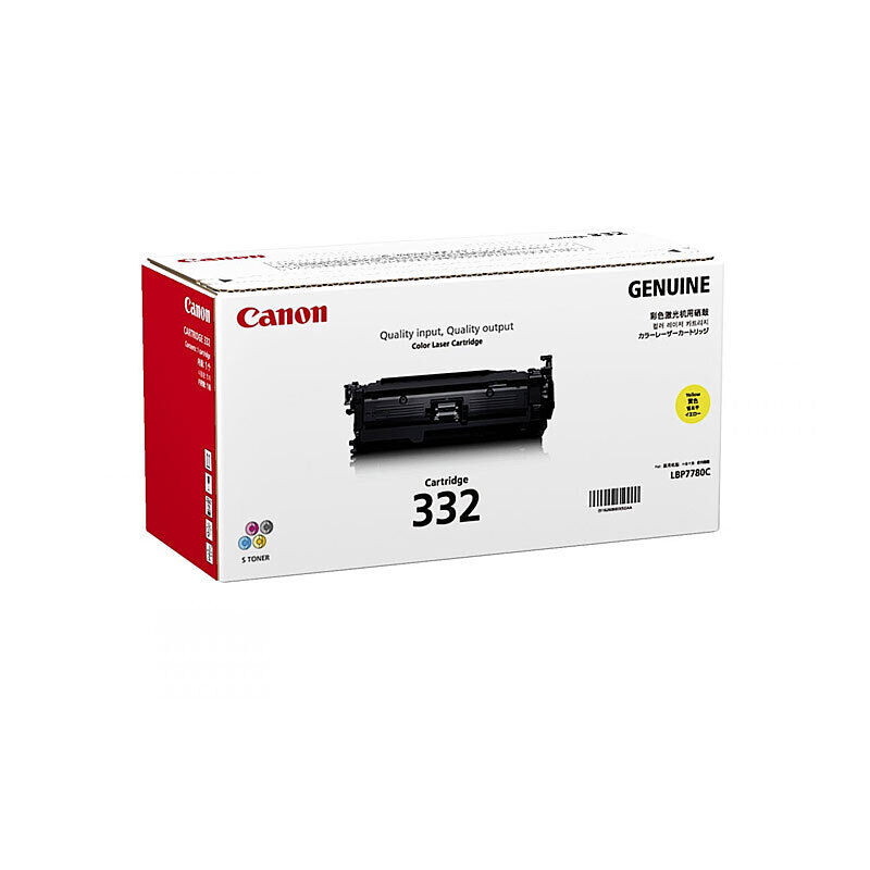 Genuine Canon Cartridge 332 Yellow Toner