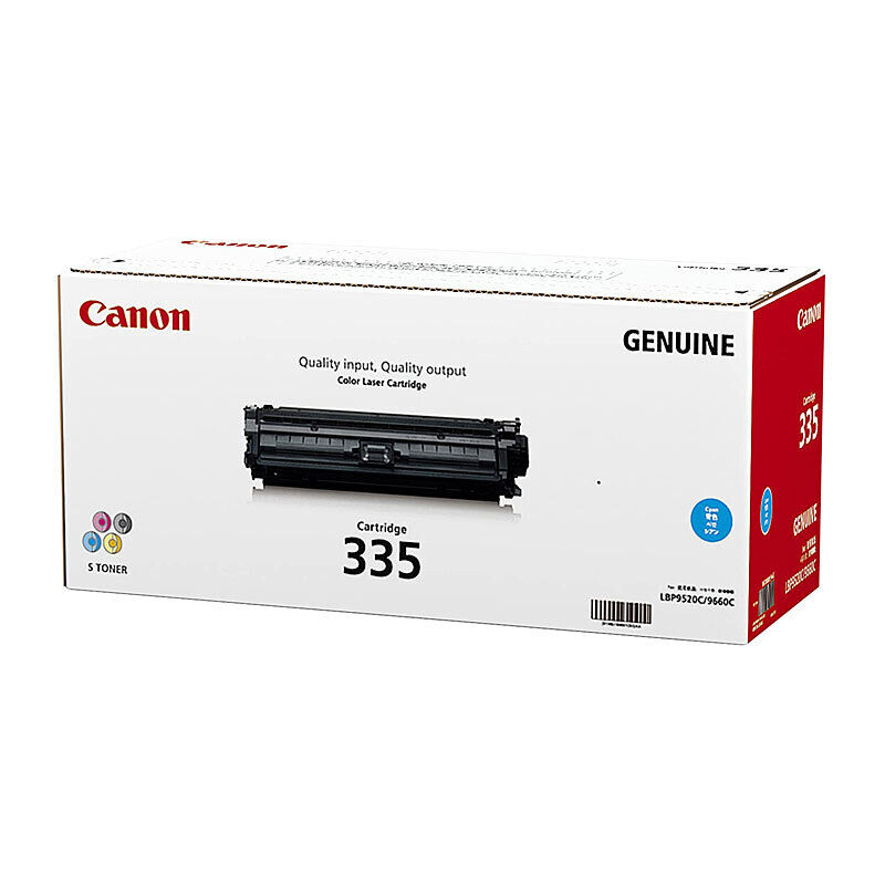 Genuine Canon Cartridge 335 Cyan Toner