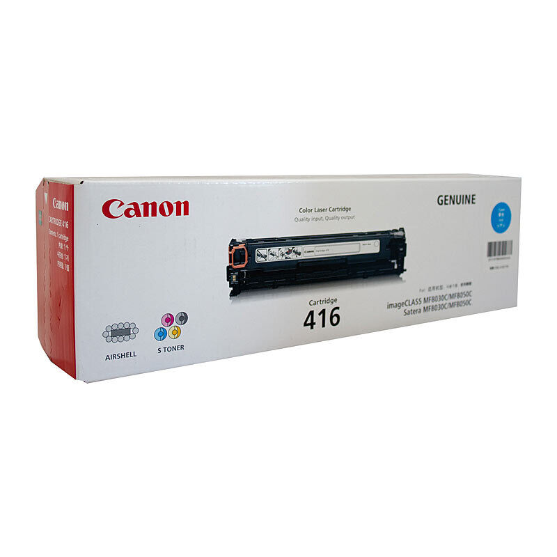 Genuine Canon Cartridge 416 Cyan Toner