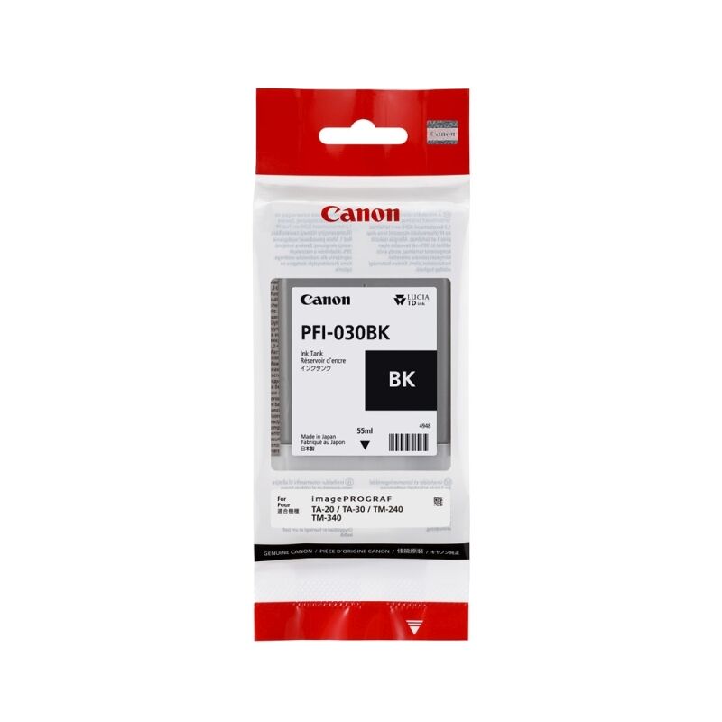Genuine Canon PFI030 Black Ink