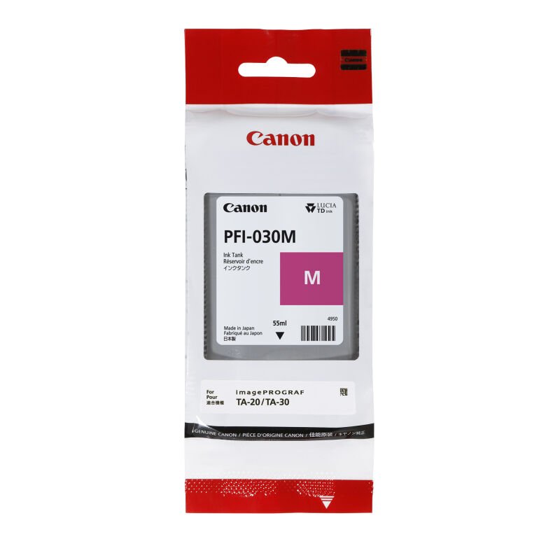 Genuine Canon PFI030 Magenta Ink