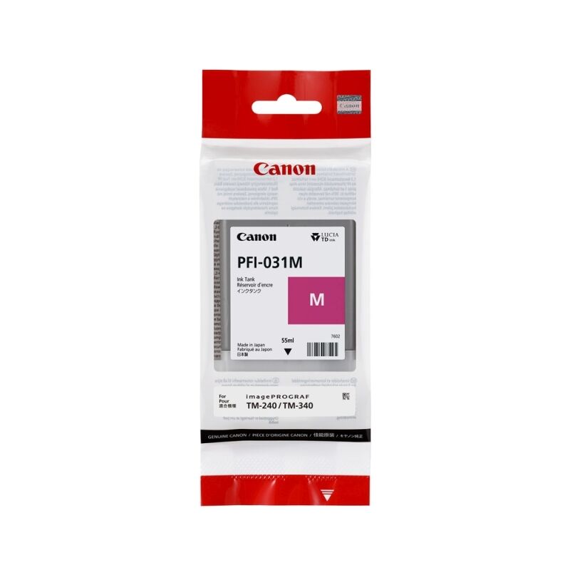 Genuine Canon PFI031 Magenta Ink