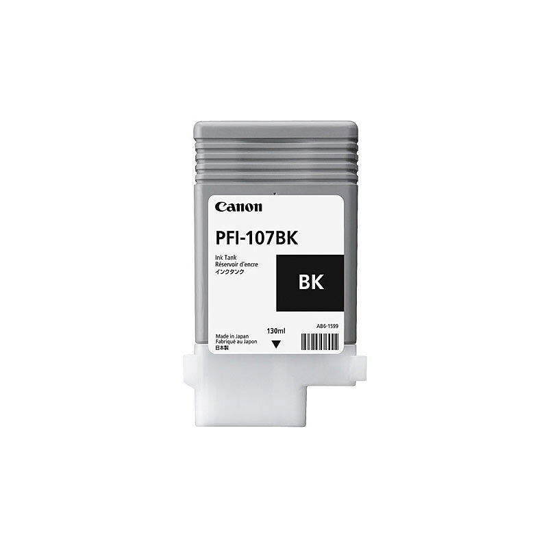 Genuine Canon PFI107 Black Ink