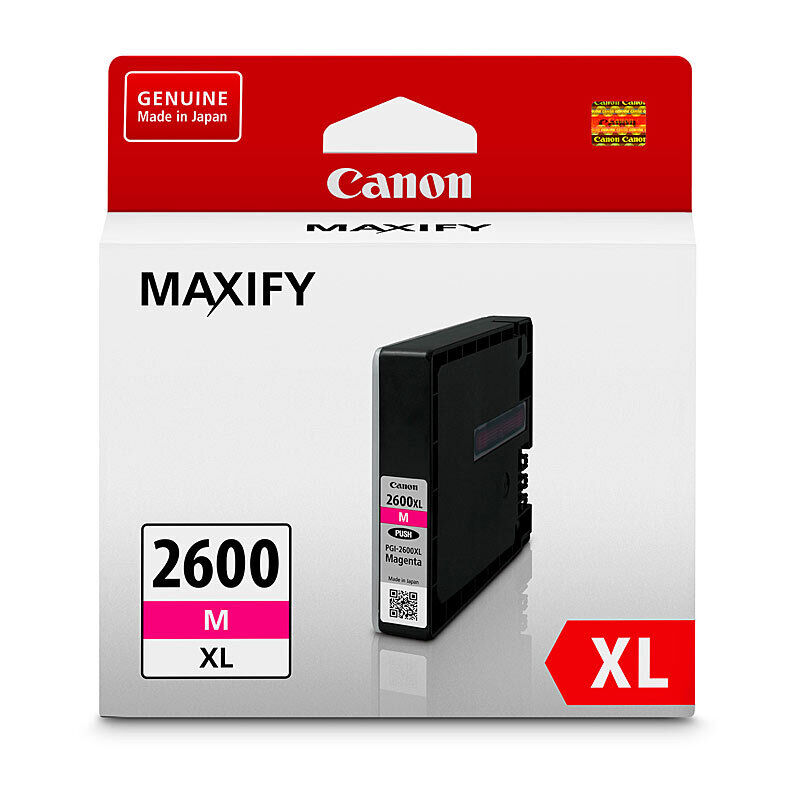 Genuine Canon PGI2600XL Magenta Ink Tank