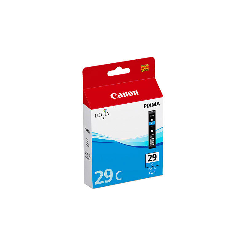 Genuine Canon PGI29 Cyan Ink Tank