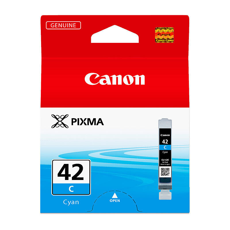 Genuine Canon CLI42 Cyan Ink Cartridge
