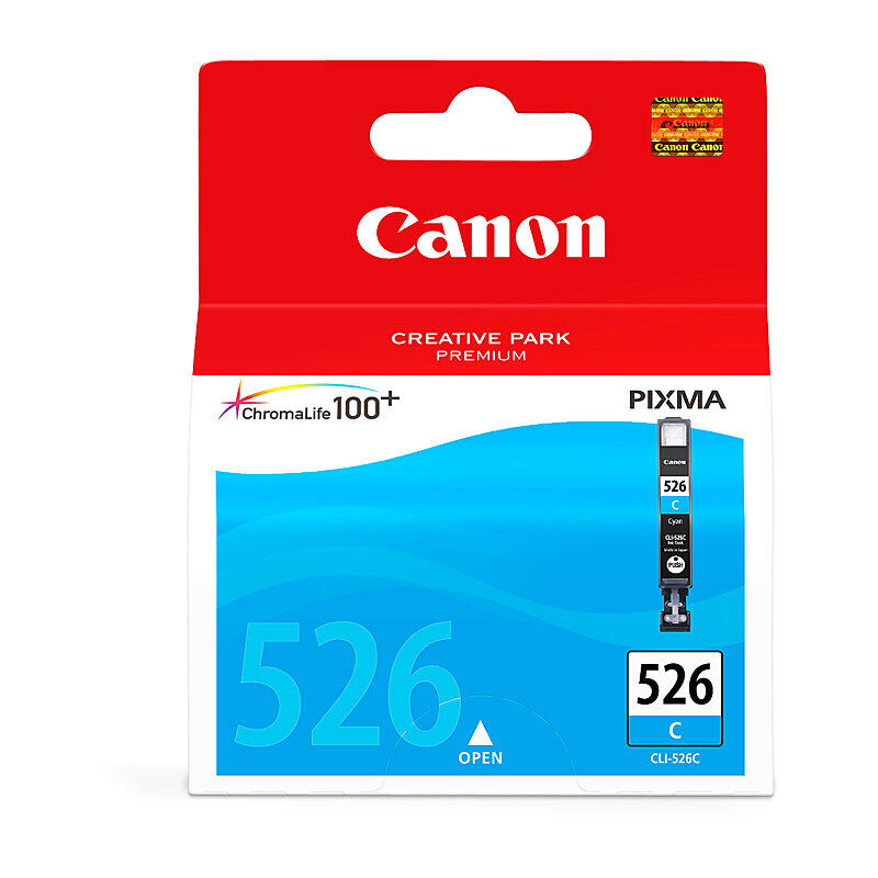 Genuine Canon CLI526 Cyan Ink Cartridge