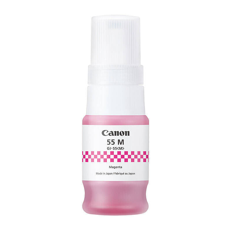 Genuine Canon GI55 Magenta Ink Bottle