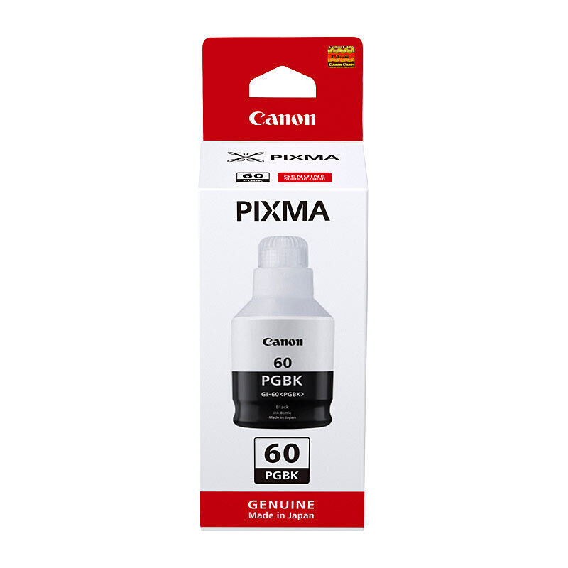 Genuine Canon GI60 Black Ink Bottle