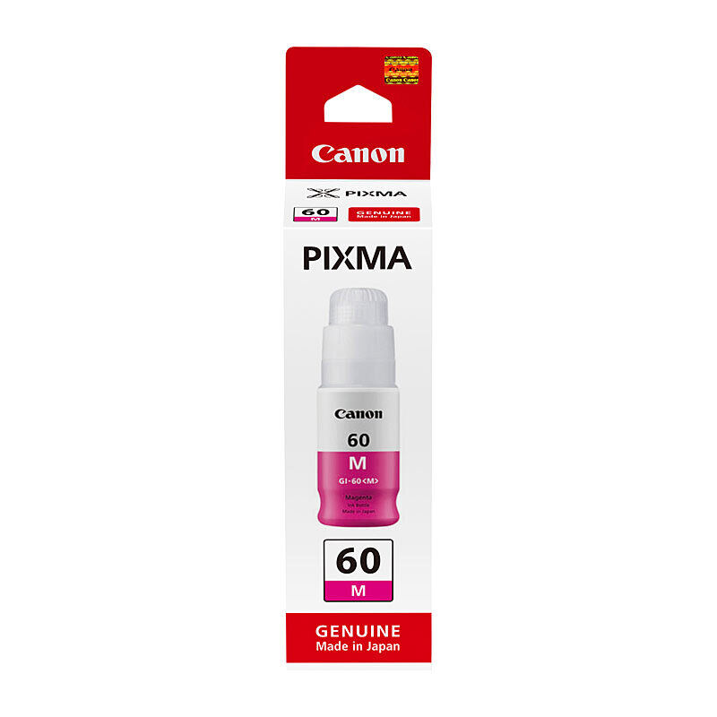 Genuine Canon GI60 Magenta Ink Bottle