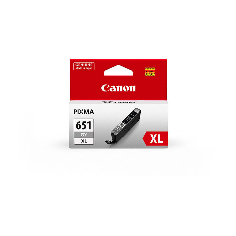 Genuine Canon CLI651XL Grey Ink Cartridge