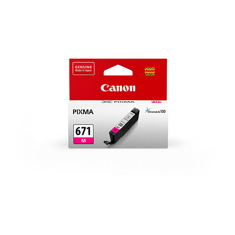 Genuine Canon CLI671 Magenta Ink Cartridge