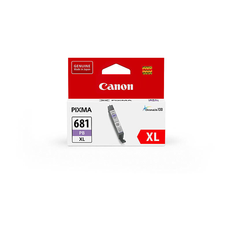 Genuine Canon CLI681XL Photo Blue Cartridge