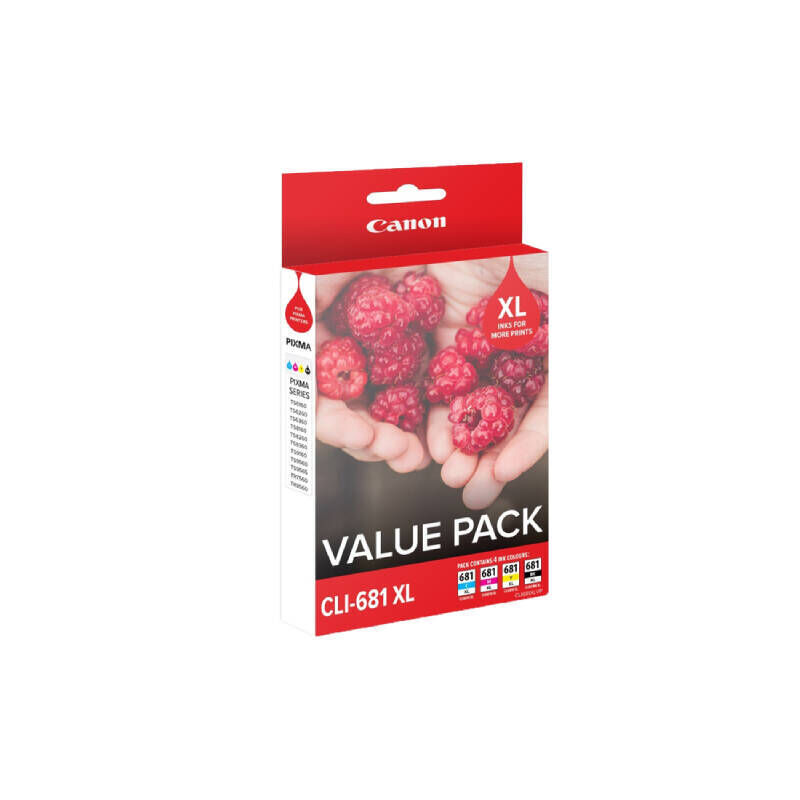 Genuine Canon CLI681XL Value Pack