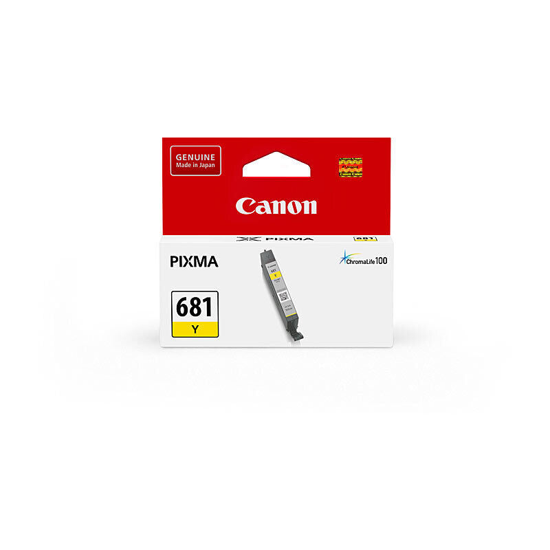 Genuine Canon CLI681 Yellow Ink Cartridge
