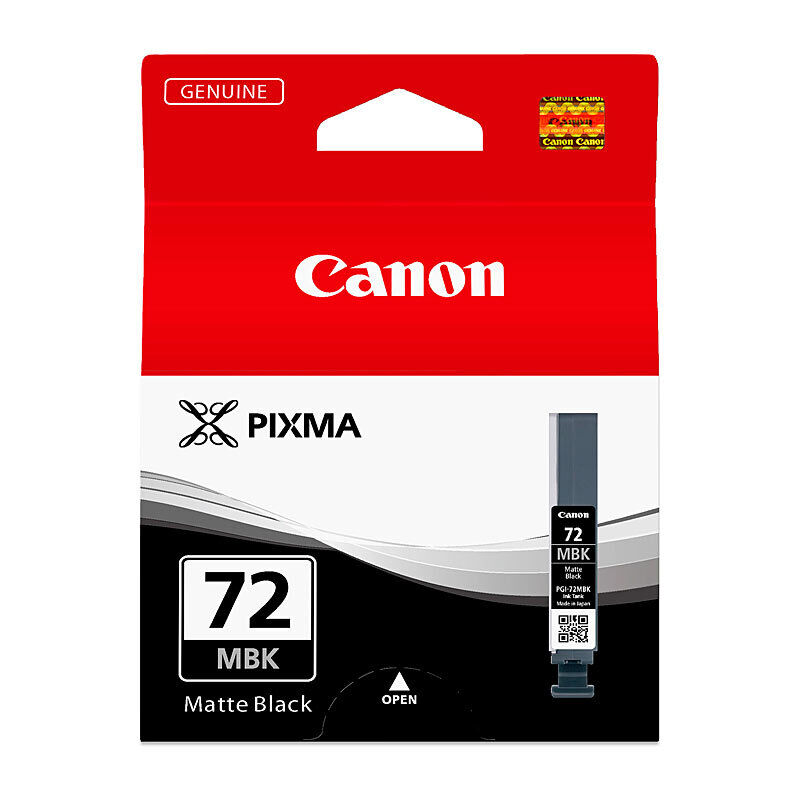 Genuine Canon PGI72 Matt Black Ink Cartridge