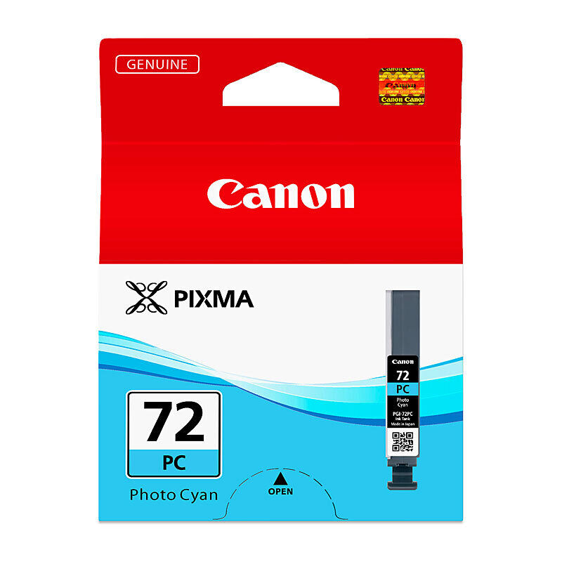 Genuine Canon PGI72 Photo Cyan Ink