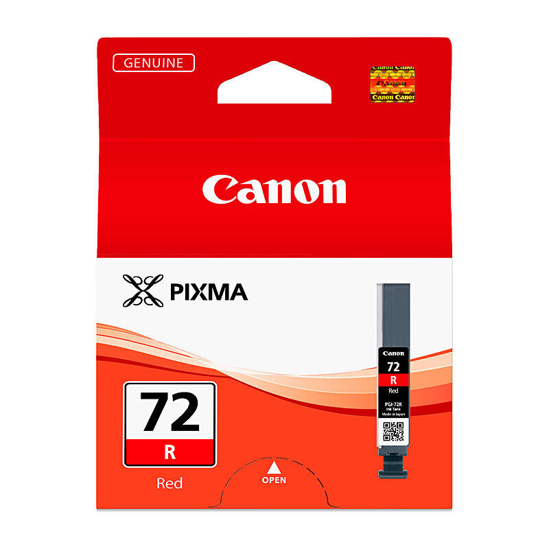 Genuine Canon PGI72 Red Ink Cartridge