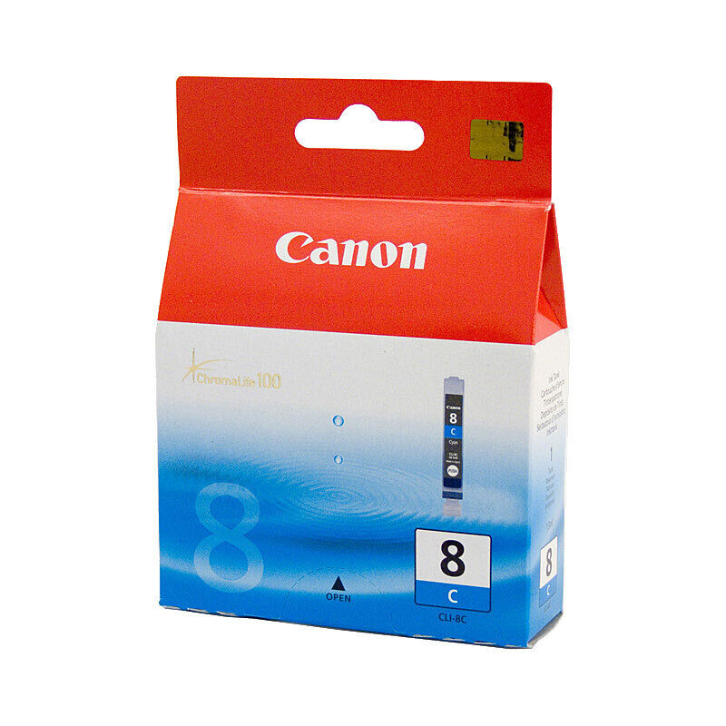 Genuine Canon CLI8C Cyan Ink Cartridge