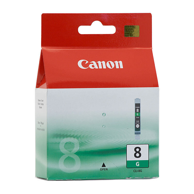 Genuine Canon CLI8G Green Ink Cartridge