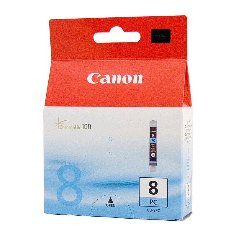 Genuine Canon CLI8PC Photo Cyan Ink