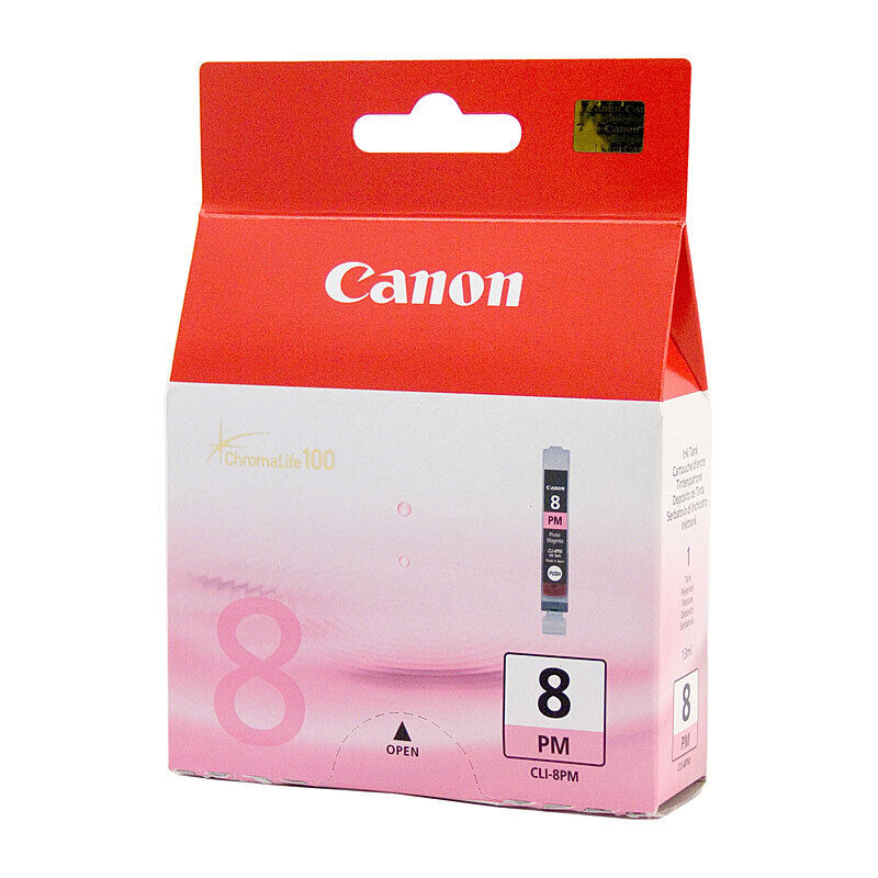 Genuine Canon CLI8PM Photo Magenta Ink