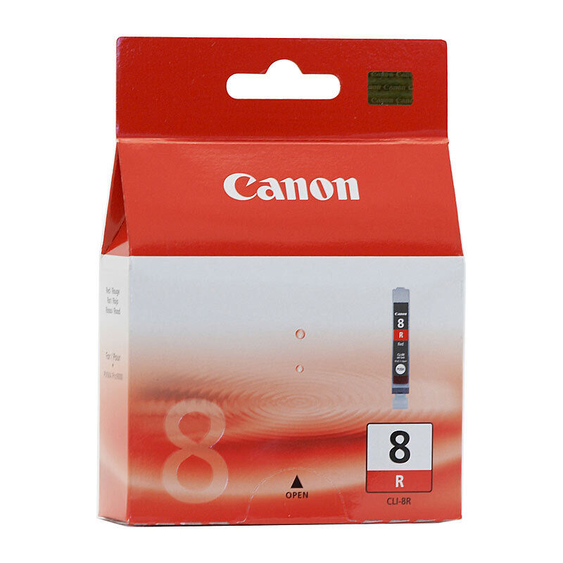 Genuine Canon CLI8R Red Ink Cartridge