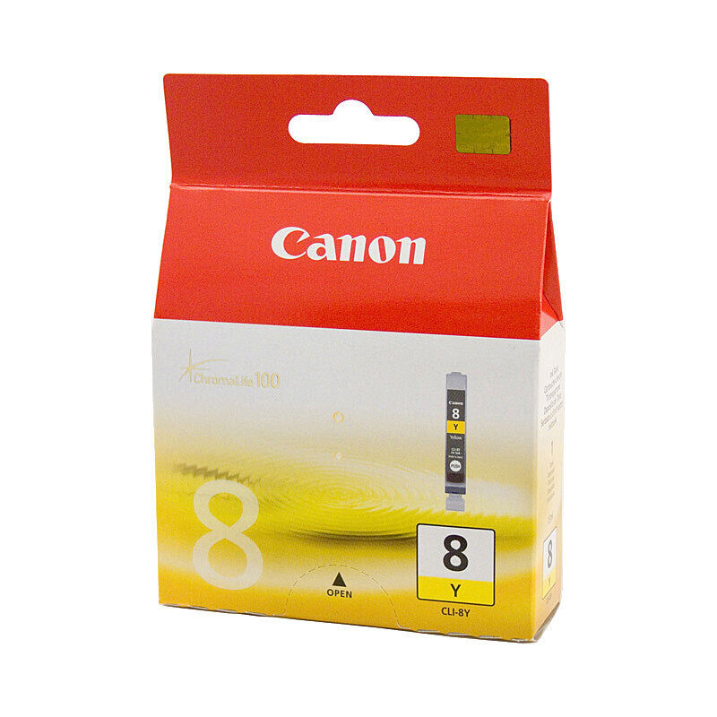 Genuine Canon CLI8Y Yellow Ink Cartridge