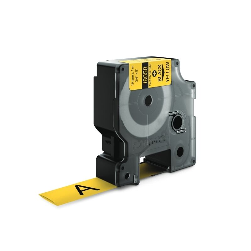 Genuine DYMO Rhino H/S Lbl 19mm Yellow