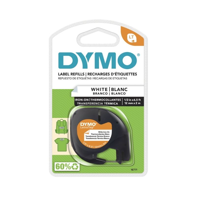 Genuine DY LetraTag Iron-OnTpe 12mmX2M