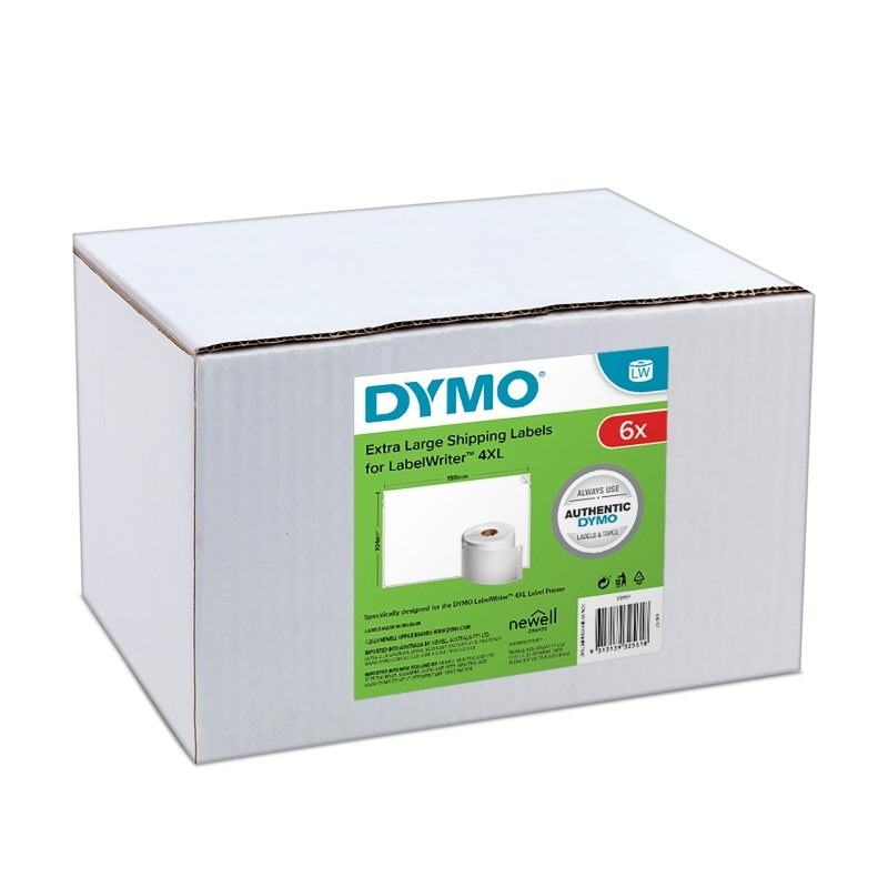 Genuine DY LW Shp Lbl 104x159mm Pack6