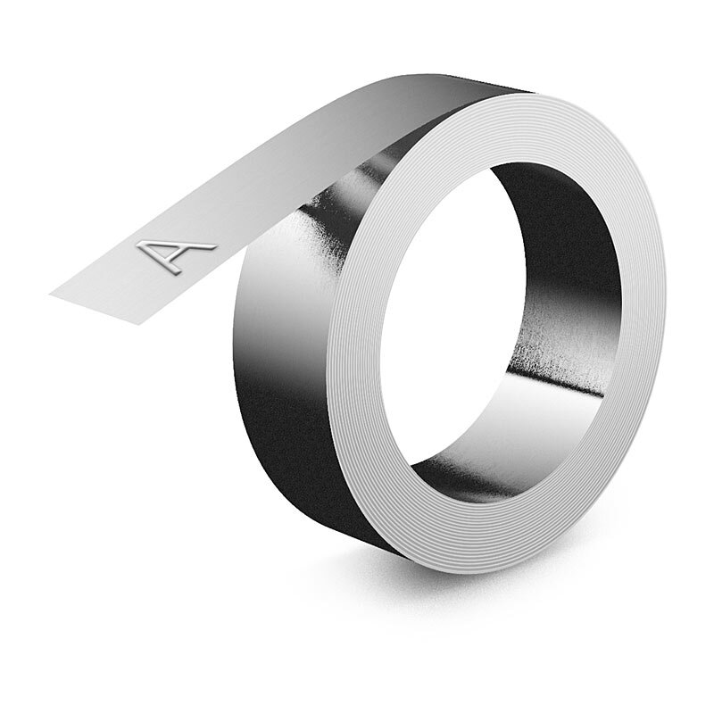 Genuine Dymo Alum N-Ad 12mm Box 10